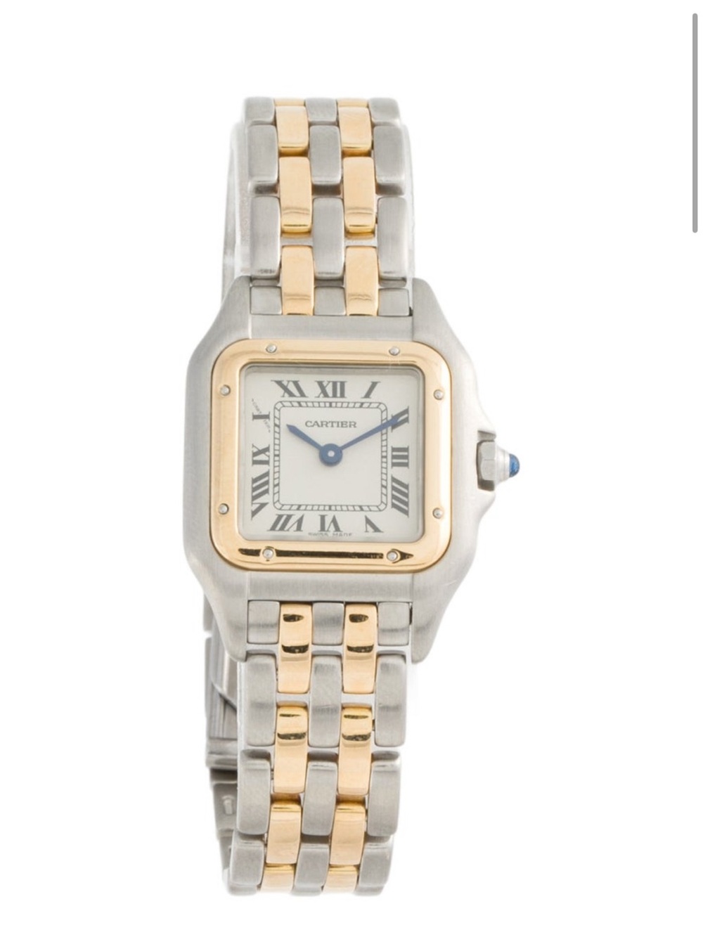 Cartier Panthere Classique et figaro watch